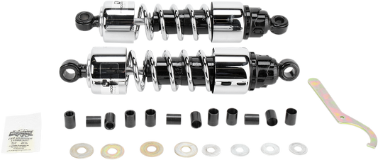 Progressive Suspension 412-4207C Cruiser Series Shock Absorbers for Cruiser and Touring Bikes