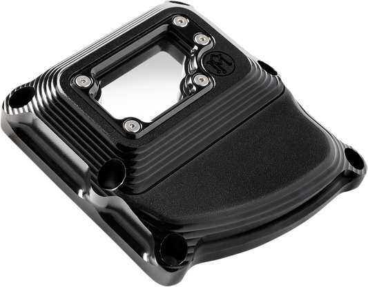 PERFORMANCE MACHINE (PM) Transmission Cover - Black Ops™ - Touring 0203-2020M-SMB