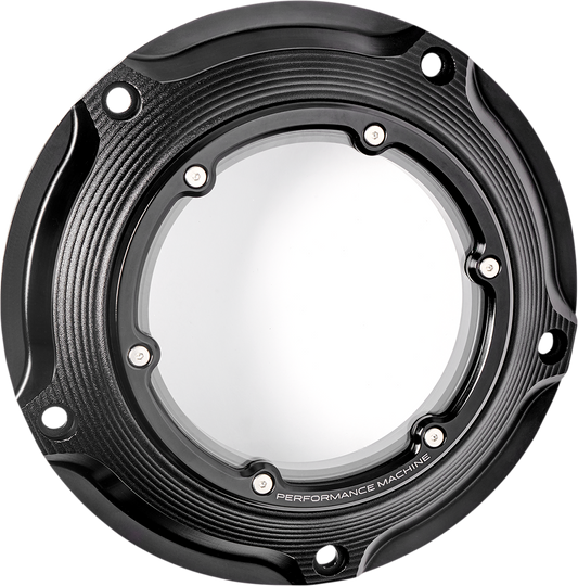 PERFORMANCE MACHINE (PM) Derby Cover - Black Ops™ - Touring 0177-2083M-SMB
