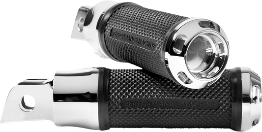 PERFORMANCE MACHINE (PM) Apex Foot Pegs - M8 - Chrome 0035-1239M-CH