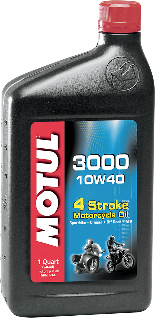 MOTUL 3000 Mineral 4T Engine Oil - 10W-40 - 1 liter 107672