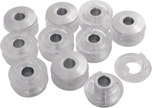 ALLOY ART Tank Mounting Bushings and Inserts - Poly/Aluminum - 10-Pack GT-T3