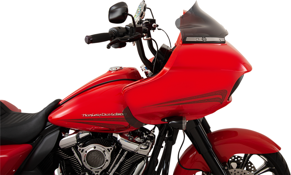 KLOCK WERKS Sport Flare™ Windshield - 9" - Dark Smoke - FLTR KWW-01-0326