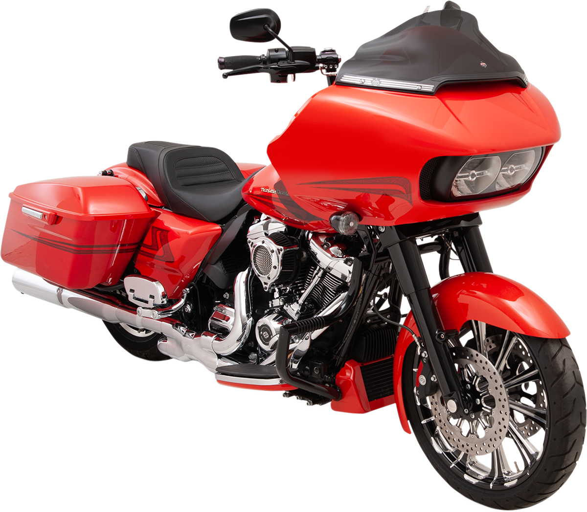 KLOCK WERKS Sport Flare™ Windshield - 9" - Dark Smoke - FLTR KWW-01-0326