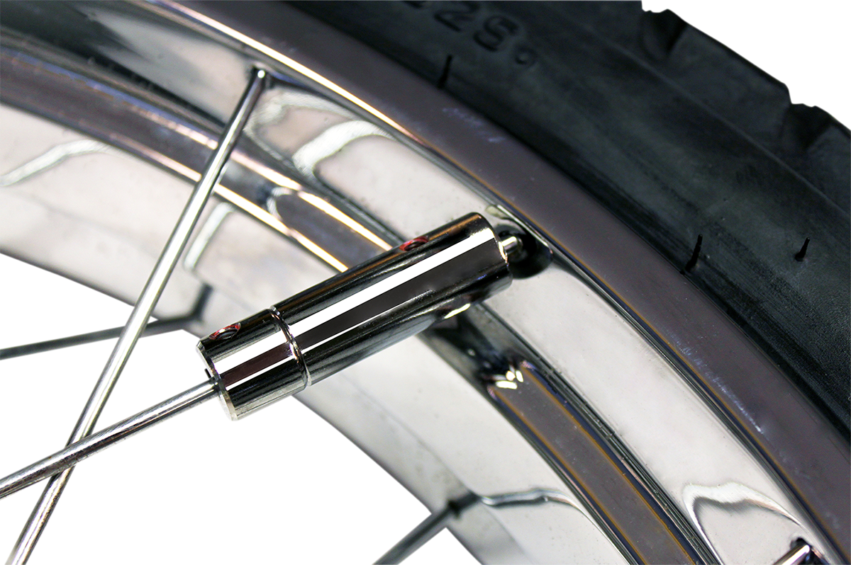 NO-MAR Wheel Weights - 1/2 oz Chrome - 10 Pack (Part Number WT-SPK10CH-50)