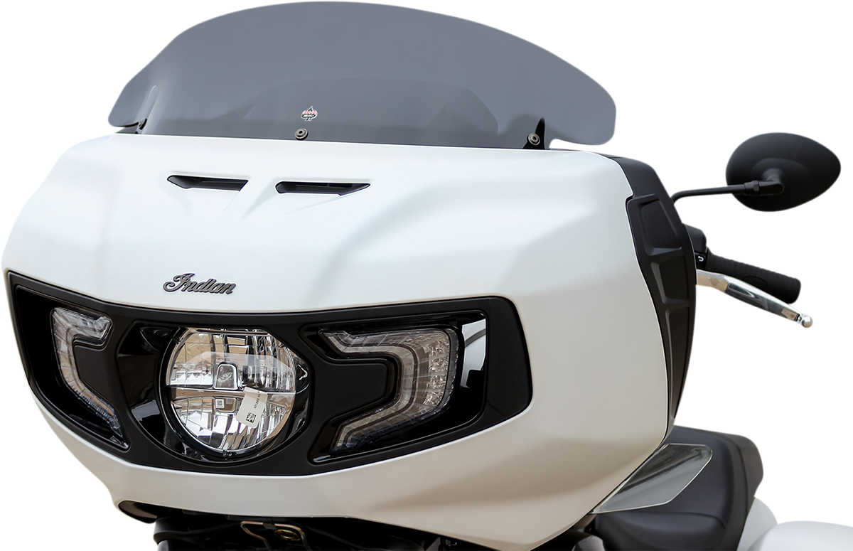 KLOCK WERKS Flare™ Windshield - 8" - Dark Smoke - Indian KWW-04-0580