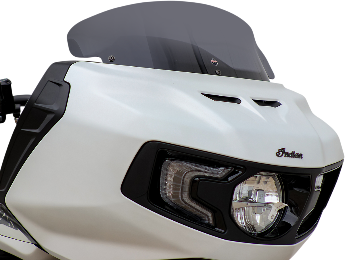 KLOCK WERKS Flare™ Windshield - 8" - Dark Smoke - Indian KWW-04-0580