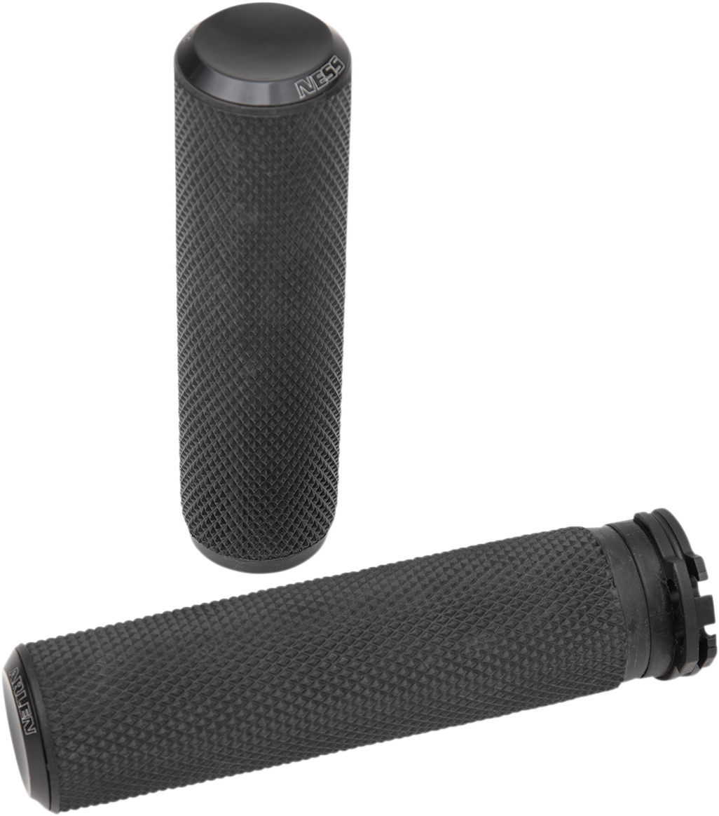 ARLEN NESS Knurled Grips - Cable - Black 07-325