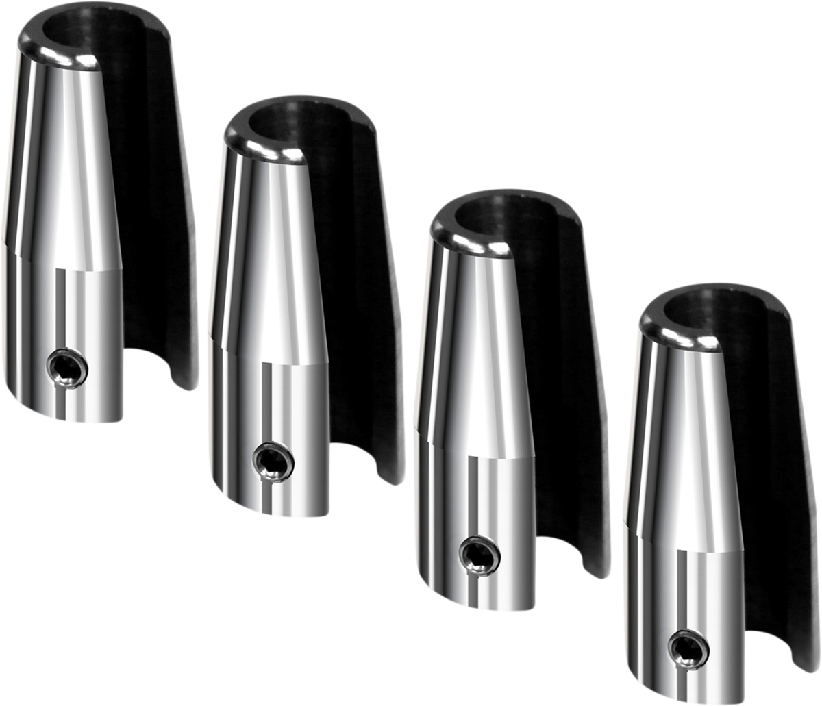 NO-MAR Wheel Weights - Thick Spoke, 1.7 oz, 4 Pack (Part Number WT-SPK-THK4-17)