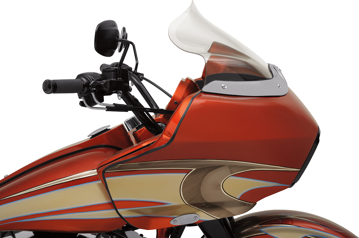 KLOCK WERKS Flare™ Windshield - 12" - Tinted - '98-'13 FLTR KWW-01-0192