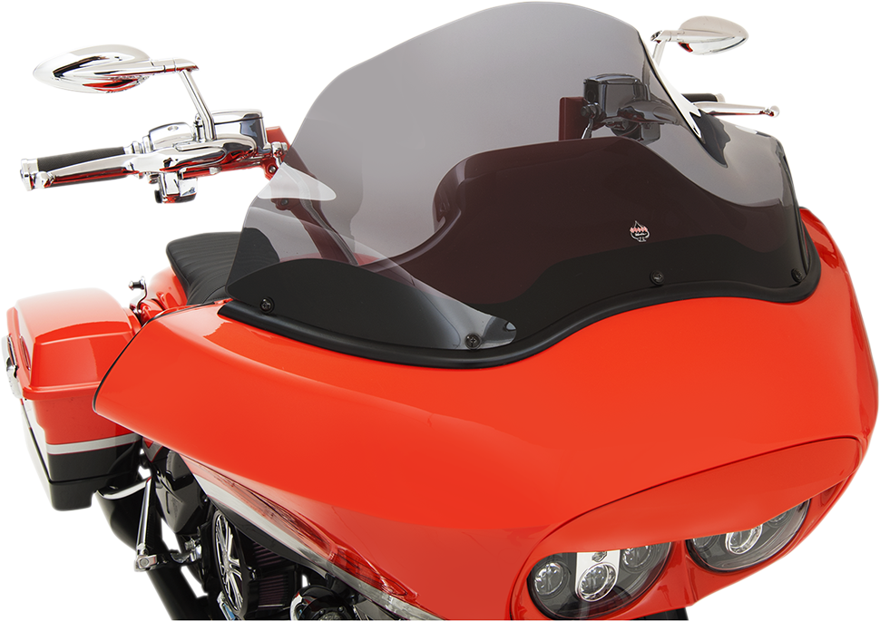 KLOCK WERKS Flare™ Windshield - 12" - Tinted - '98-'13 FLTR KWW-01-0192