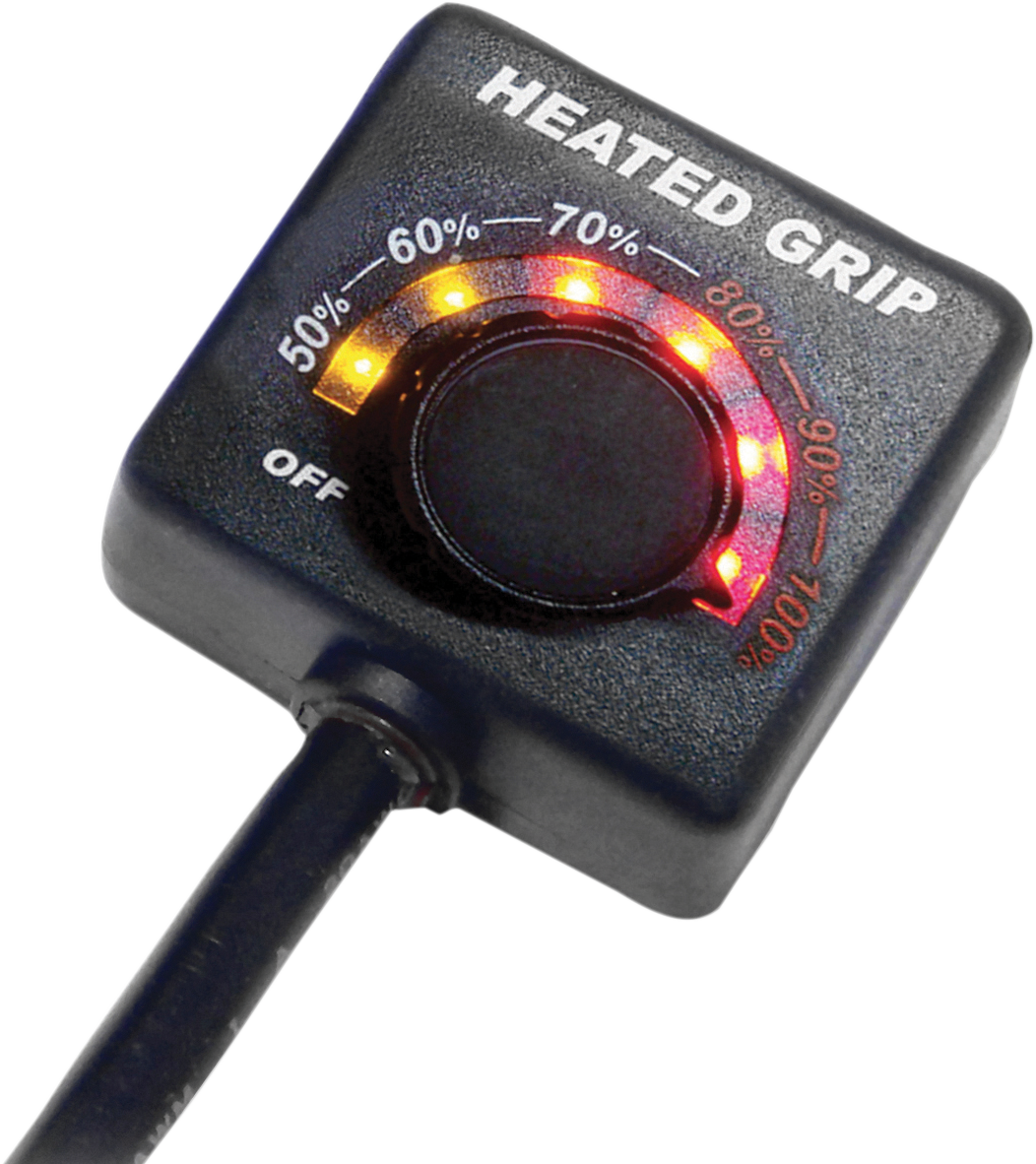 KOSO NORTH AMERICA Heated Grip Kit with LED Indicator - Motorcycle - 7/8" AM10700F