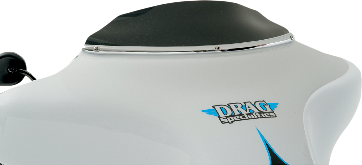 KLOCK WERKS Flare™ Windshield - 3-1/2" - Black - '96-'13 FLH KWW-01-0204