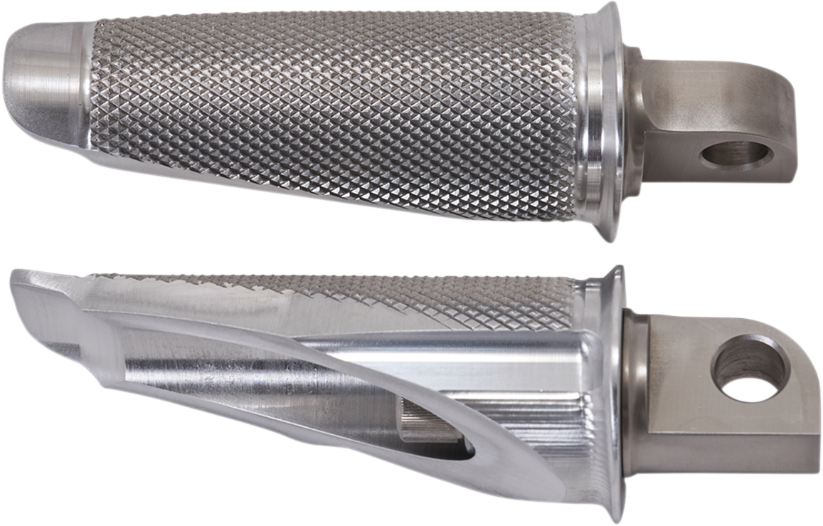 SPEED MERCHANT Foot Pegs - Raw HDSP-2