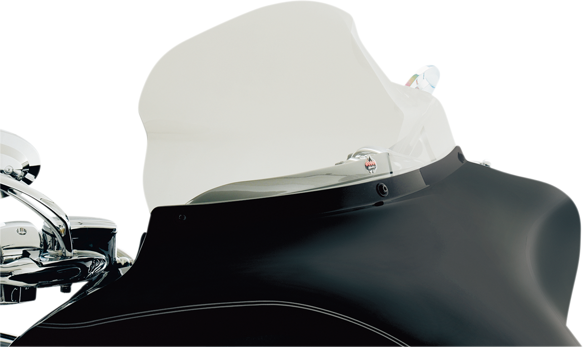 KLOCK WERKS Flare™ Windshield - 8-1/2" - Tinted - '96-'13 FLH KWW-01-0209