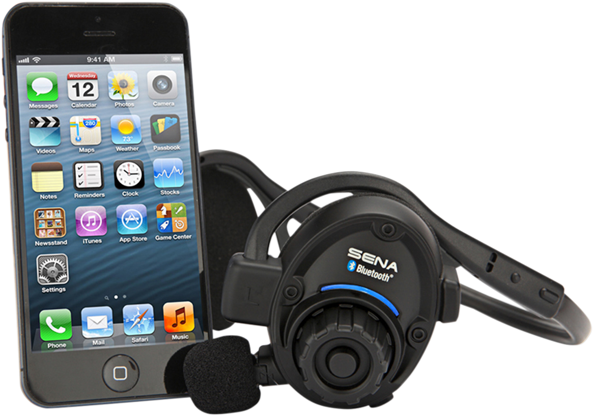 SENA SPH10-10 Bluetooth Stereo Headset for Half-Helmet - Long Range, Water-Resistant, Hands-Free Communication