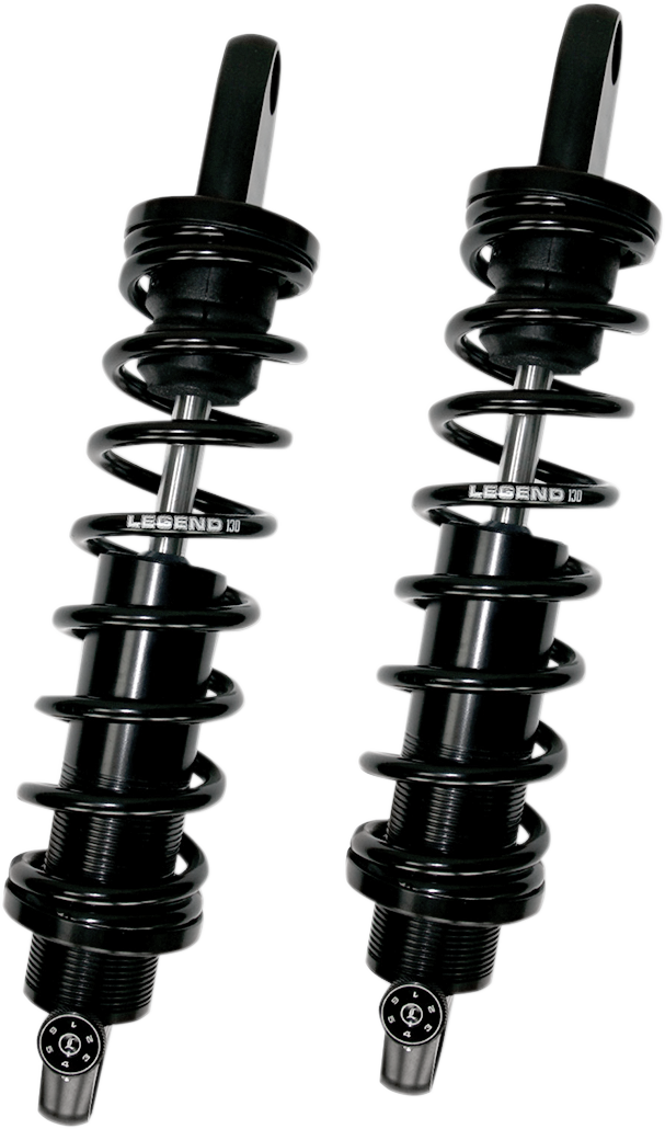 LEGEND SUSPENSION REVO-A Shocks - 12" - Black - Heavy Duty 1310-0960