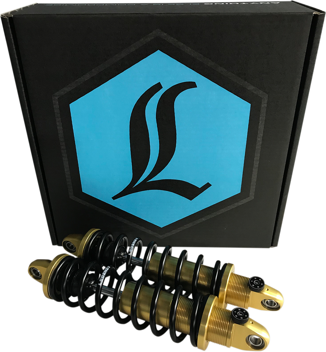 LEGEND SUSPENSION REVO-A Adjustable Dyna Coil Suspension - 12" - Gold - Standard 1310-1742