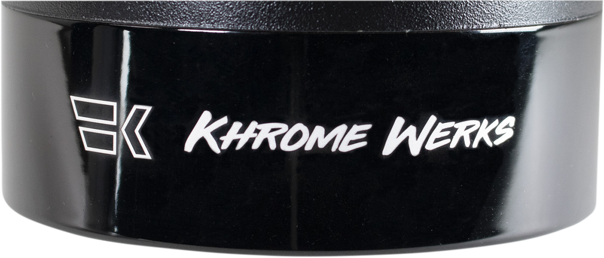 KHROME WERKS Replacement End Cap - Turbine - 4-1/2" 200718P