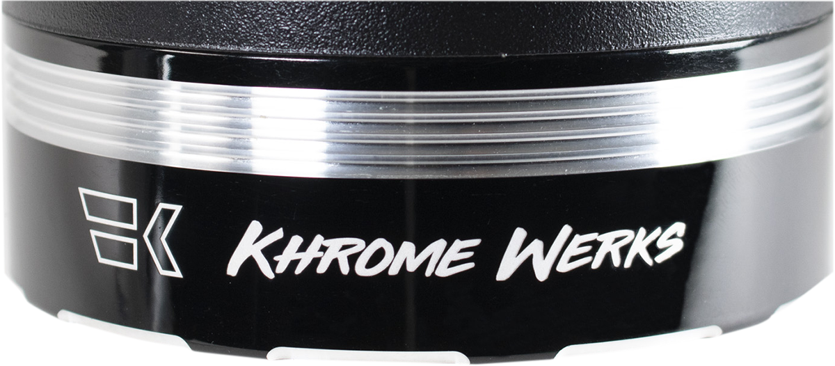 KHROME WERKS Replacement End Cap - Tracer - 4-1/2" 200709P