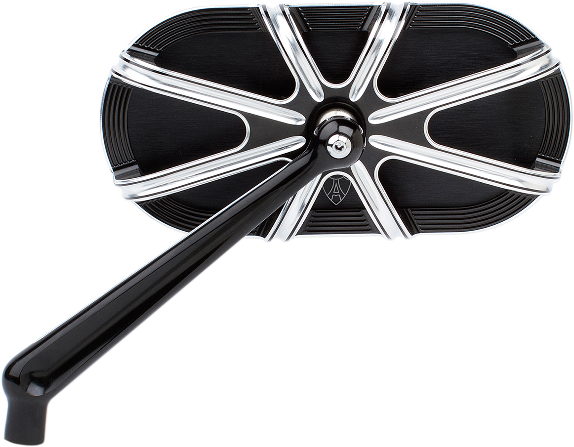 ARLEN NESS Mirror - Side View - Caged Series/10 Gauge - Black - Left 13-160