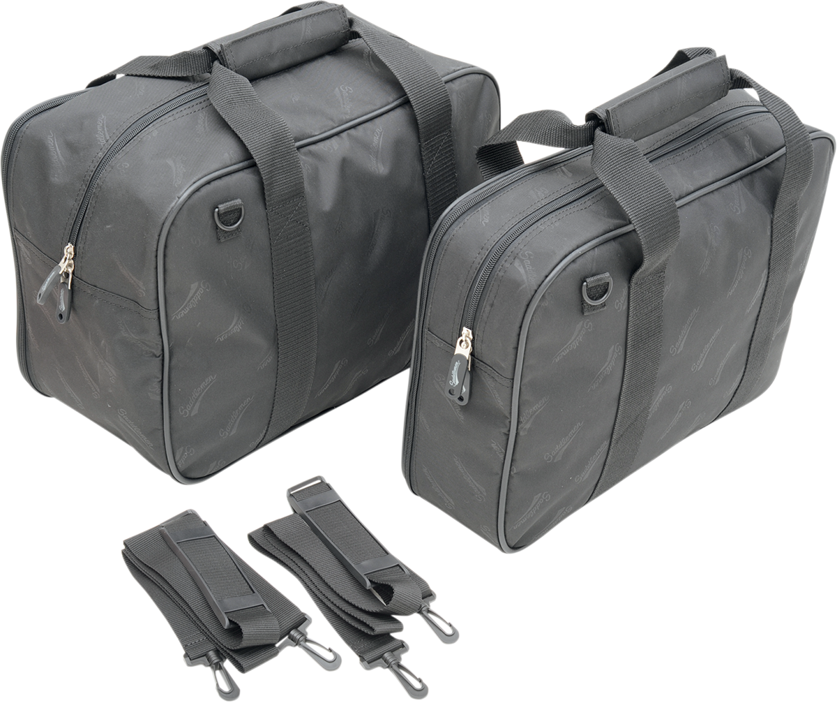 SADDLEMEN Saddlebag Liner EX000677 – Easy-Access Motorcycle Saddlebag Storage Solution