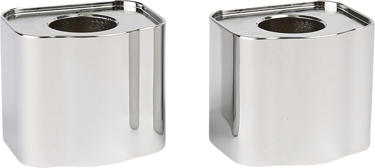 THRASHIN SUPPLY CO. Riser Extensions - 1" - Chrome TSC-9801-3