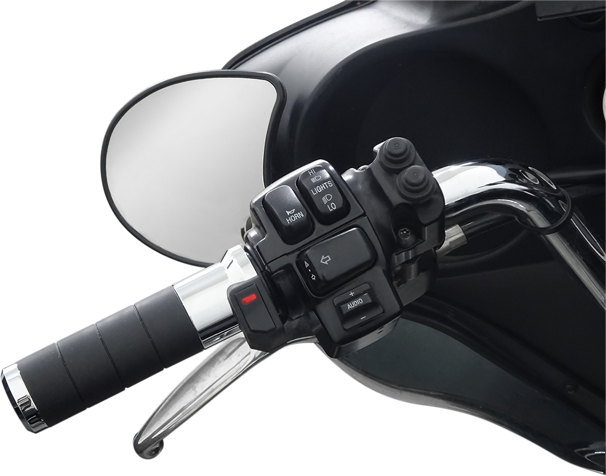 KOSO NORTH AMERICA Titan-X Heated Grips - 1" - Chrome AX068M00