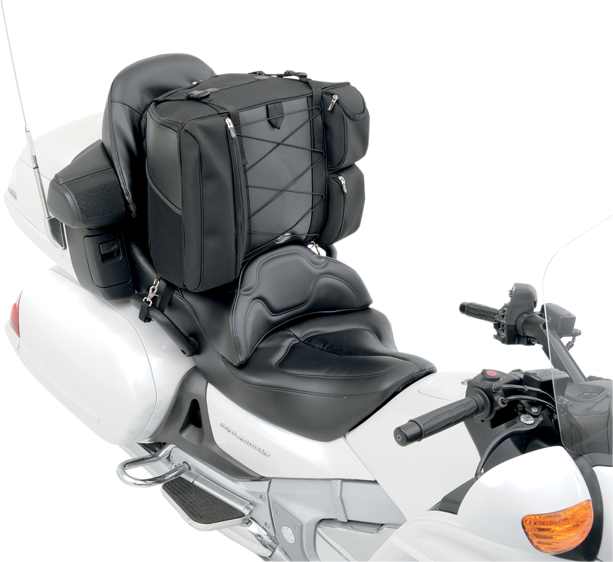 Saddlem Men Backrest Bag BR4100 3501-0322 for Dresser Models with Insulated Cooler Pouches