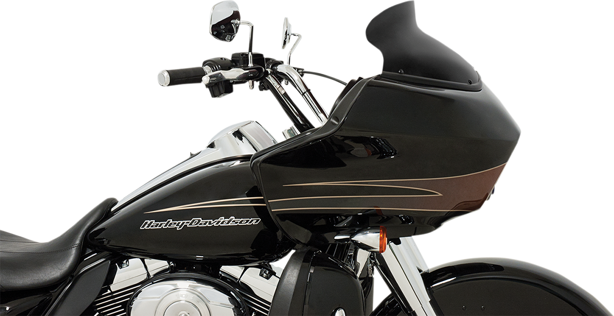 MEMPHIS SHADES Spoiler Windshield - 6-1/2" - Black - '98-'13 FLTR MEP85511