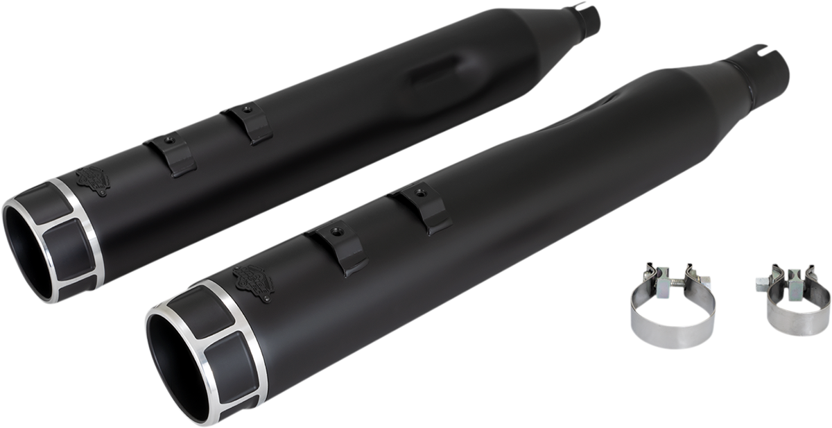 Vance & Hines 4-1/2 inch Torquer Slip-On Mufflers - Part 46676
