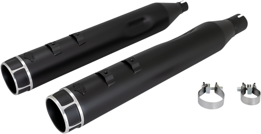 Vance & Hines 4-1/2 inch Torquer Slip-On Mufflers - Part 46676
