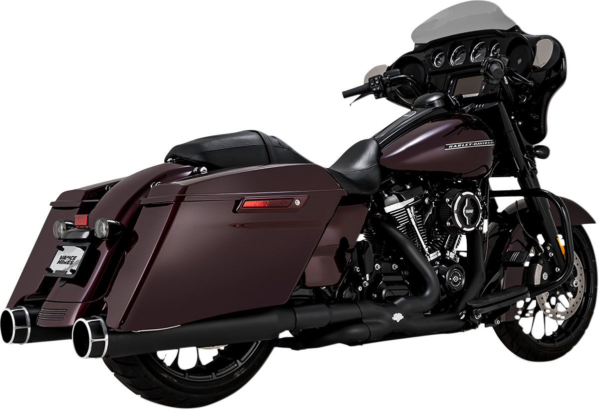 Vance & Hines 4-1/2 inch Torquer Slip-On Mufflers - Part 46676