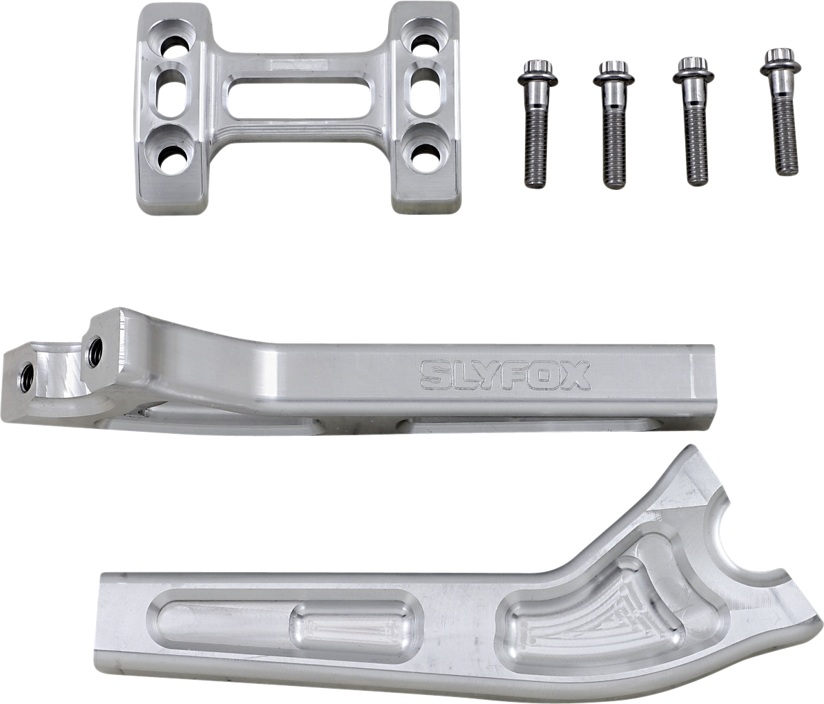 SLYFOX Handlebar Riser Kit - Pullback, 8-Inch Rise, 1 Inch Clamping, TM-SLY11