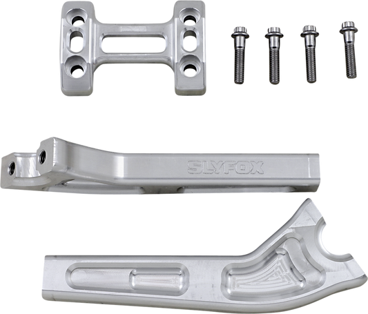 SLYFOX Handlebar Riser Kit - Pullback, 8-Inch Rise, 1 Inch Clamping, TM-SLY11