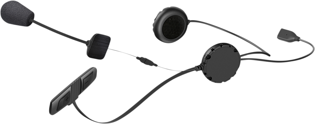 SENA 3S Headset – Universal 3SPLUS-WB-10 Bluetooth Motorcycle Intercom with HD Audio and Two-Way Communication