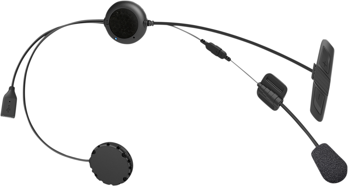 SENA 3S Headset – Universal 3SPLUS-WB-10 Bluetooth Motorcycle Intercom with HD Audio and Two-Way Communication