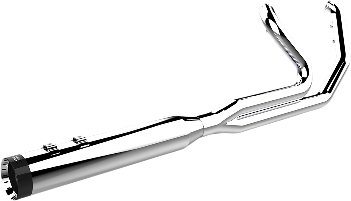 KHROME WERKS 2-into-1 Outlaw Exhaust System - Chrome 200780