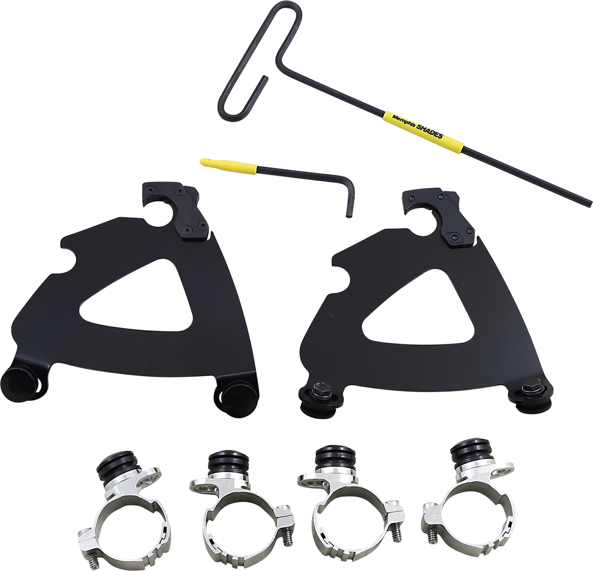 MEMPHIS SHADES Road Warrior Trigger-Lock Mounting Kit - Black - XL1200C MEB2064
