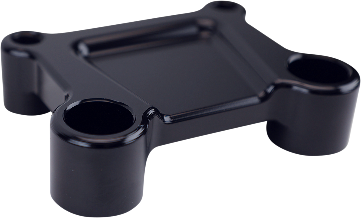 LA CHOPPERS T-Bar Handlebar Adapter - FLH - Black LA-7415-15B