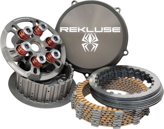 REKLUSE Clutch Kit for Sherco RMS-7008001 – Performance Replacement with Anti-Drag Steel Drive Plates