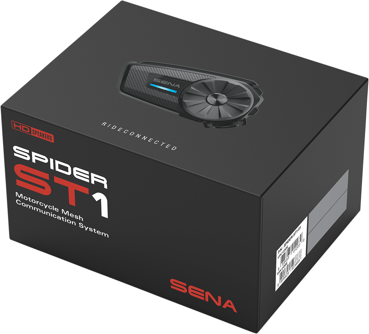 SENA Spider ST1 Communication System - Single Model SPIDER-ST1-10 with Mesh 2.0 Technology
