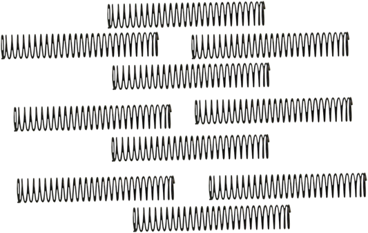 S&S CYCLE Oil Pump Check Valve Spring for Big Twin Models - Part 31-6092 (10 Pack)