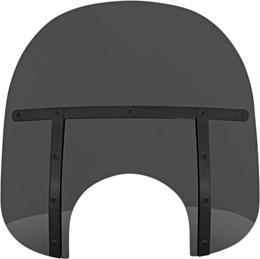 MEMPHIS SHADES Fats Windshield - 15" - Headlight - Dark Black Smoke MEB35210