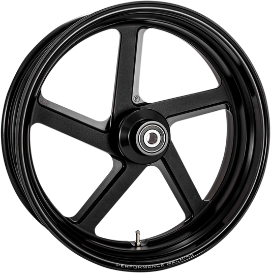 PERFORMANCE MACHINE (PM) Wheel - Pro-Am - Rear - Single Disc/with ABS - Black Ops™ - 18x5.5 1269-7814R-PRO-SMB