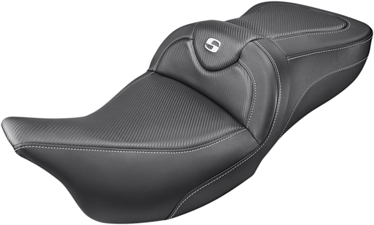SADDLEMEN Roadsofa™ Seat with Carbon Fiber Construction - Part 808-07B-185