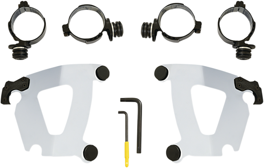 MEMPHIS SHADES Road Warrior Mounting Kit - Polished - FX MEK2050