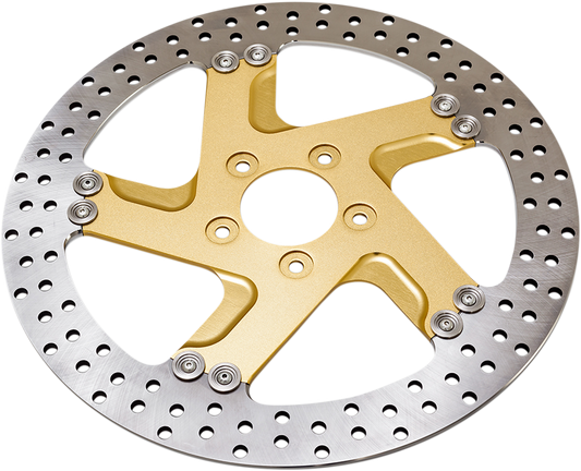 PERFORMANCE MACHINE (PM) Gold Ops Rotor - 11.8" - Front Left 0133-1800FACLS-SMG