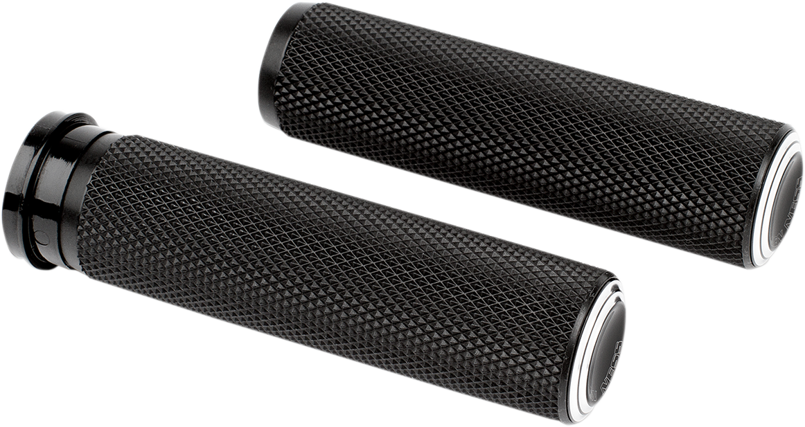 ARLEN NESS Dual Ring Grips - TBW - Black 07-310