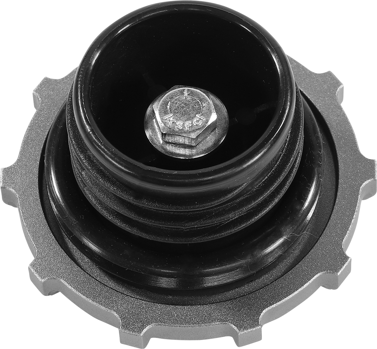 ARLEN NESS Vented Gas Cap - 10 Gauge - Titanium 701-007